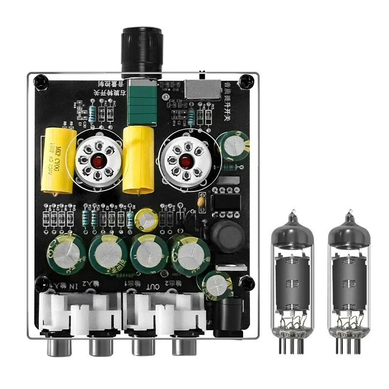 Home Cinema Heos - Préamplificateur à tubes 6K4 amélioré, amplificateurs
