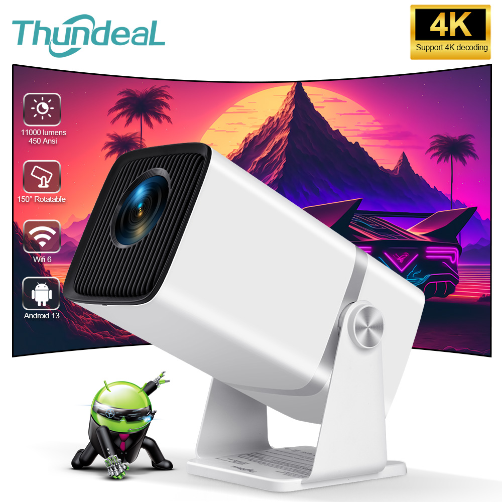 Home Cinema Hdmi - Mini projecteur HD ThundeaL TD80W PK