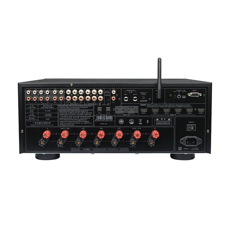 Home Cinema Dolby Atmos 7.1 - Récepteur amplificateur AVR 7.1.4 pour home