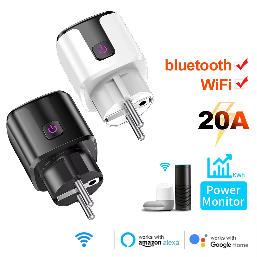 Home Cinema Alexa - Prise intelligente WiFi+Bluetooth 20A EU avec