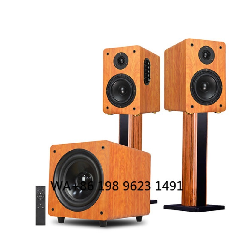 Home Cinema Audio System - Subwoofer amplifié en bois de 8