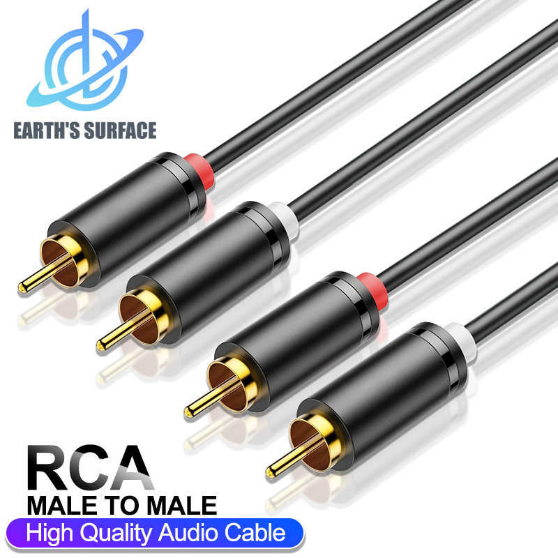 Home Cinema Heos - Câble RCA stéréo HIFI 2RCA vers