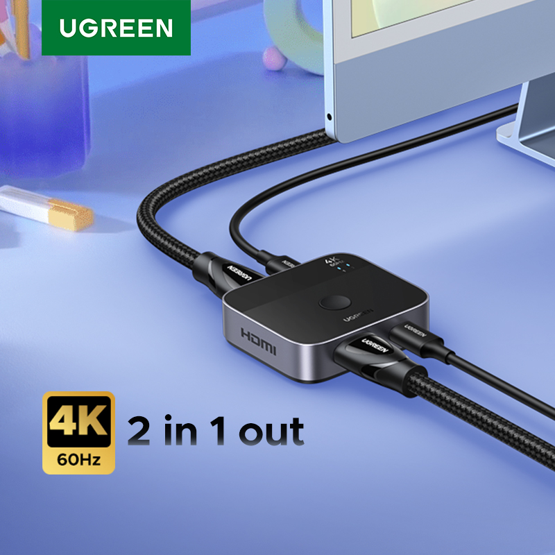Home Cinema Hdmi - UGREEN HDMI USB C commutateur 2
