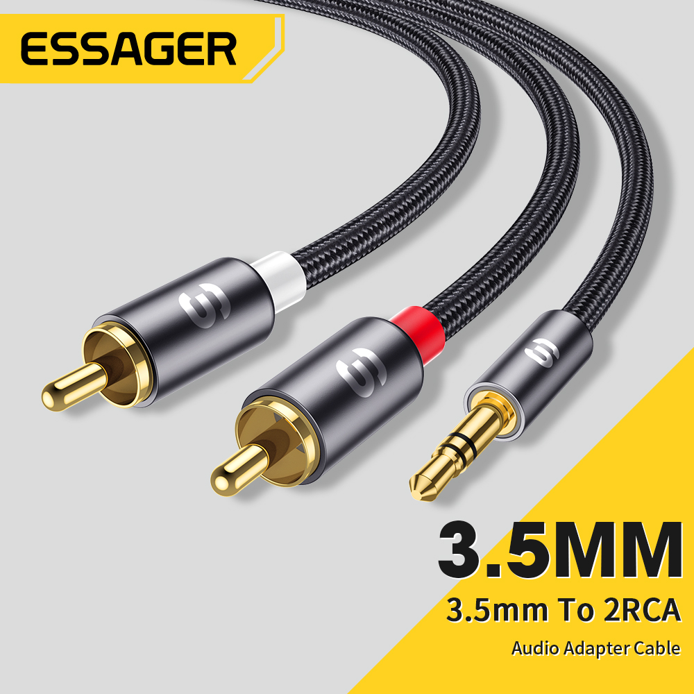 Home Cinema Heos - Essager câble Audio RCA stéréo 3.5mm