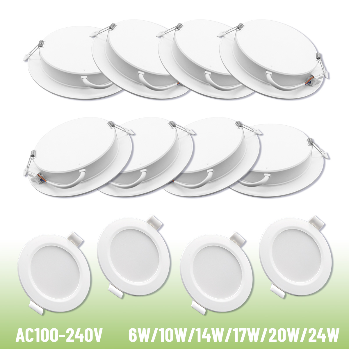 Home Cinema Led - 10 pièces Led Downlight trois couleurs