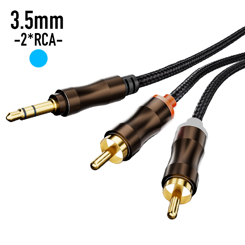 Home Cinema Heos - Câble audio RCA vers Jack 3,5