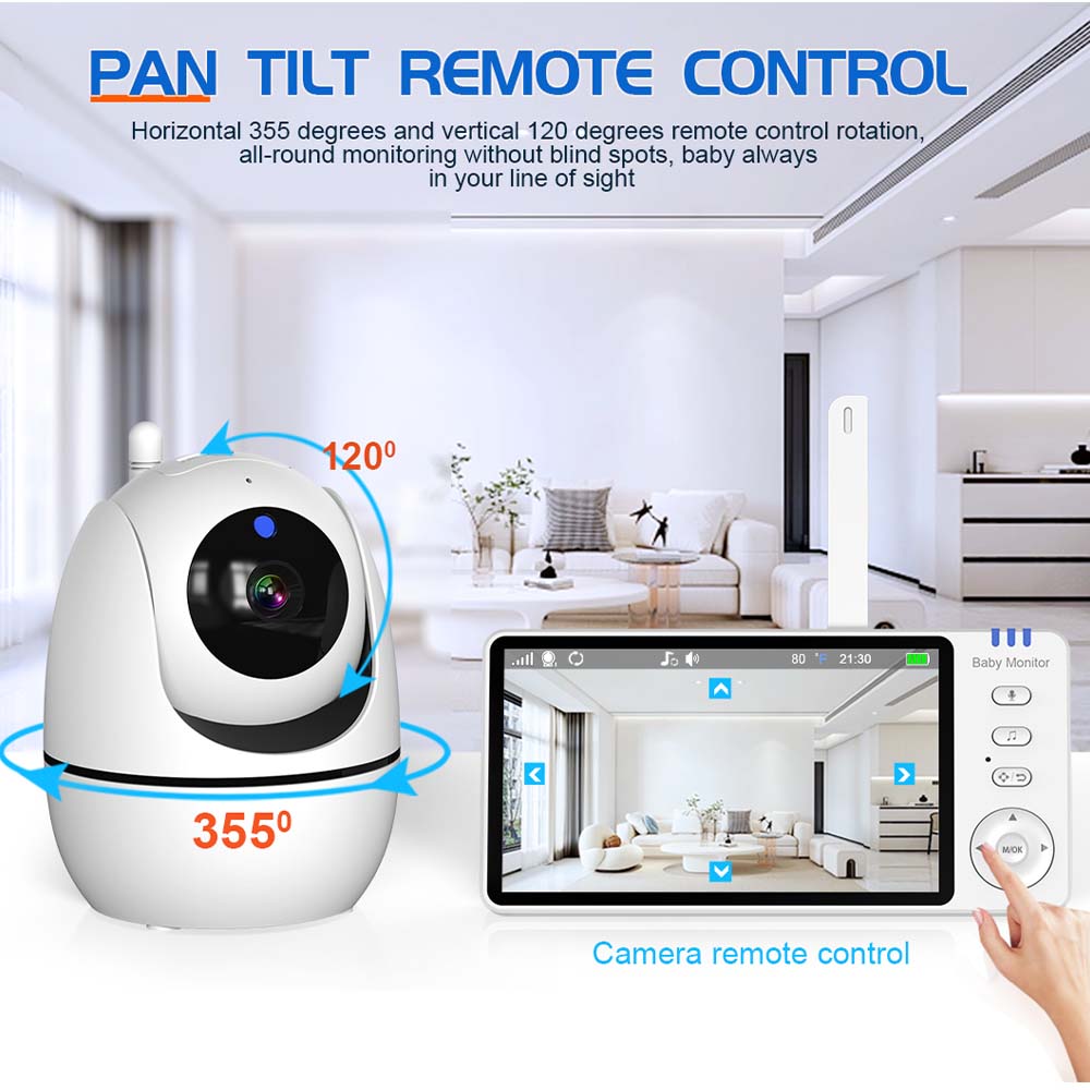 Moniteur vidéo pour bébé de 5  - Home Cinema Wireless avis et prix