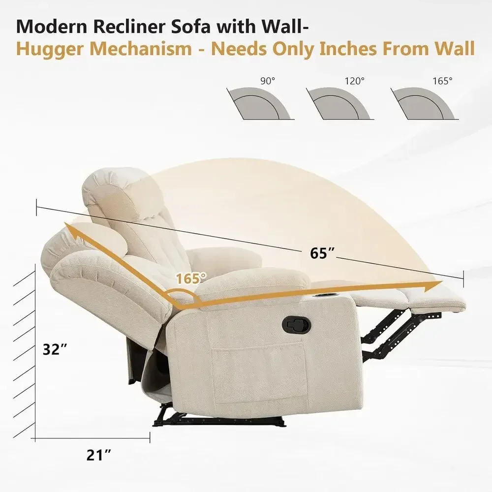 Canapé inclinable 3 places en  - Home Cinema Couch avis et prix