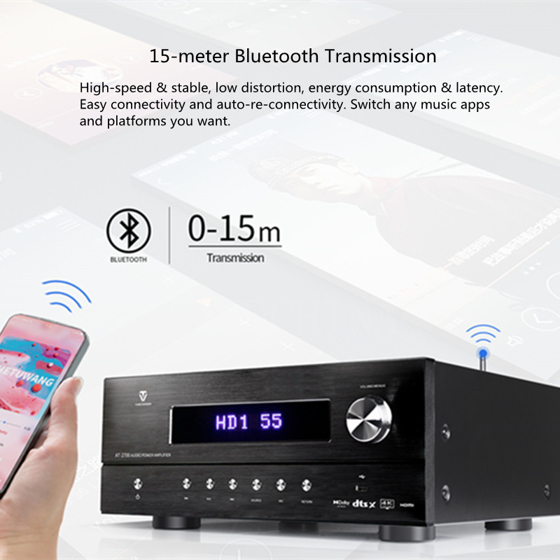 Récepteur AV Home Cinéma 7 Can - Home Cinema Dolby Atmos 7.1 avis et prix