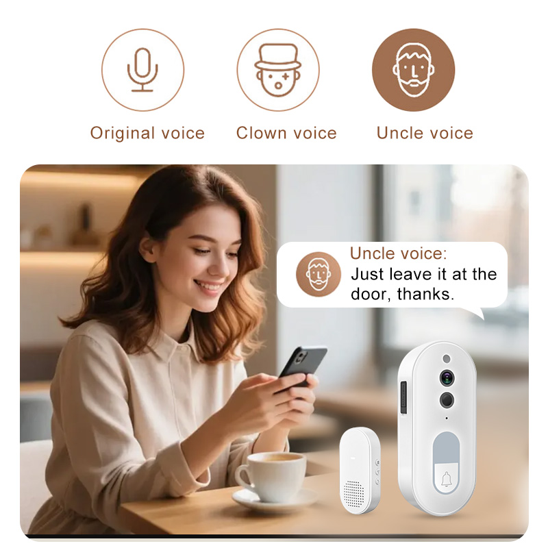 Sonnette vidéo intelligente Tu - Home Cinema Alexa avis et prix