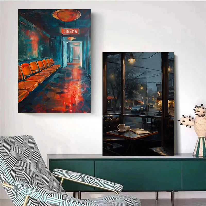 1 pièce, affiches murales vint - Home Cinema Wall avis et prix
