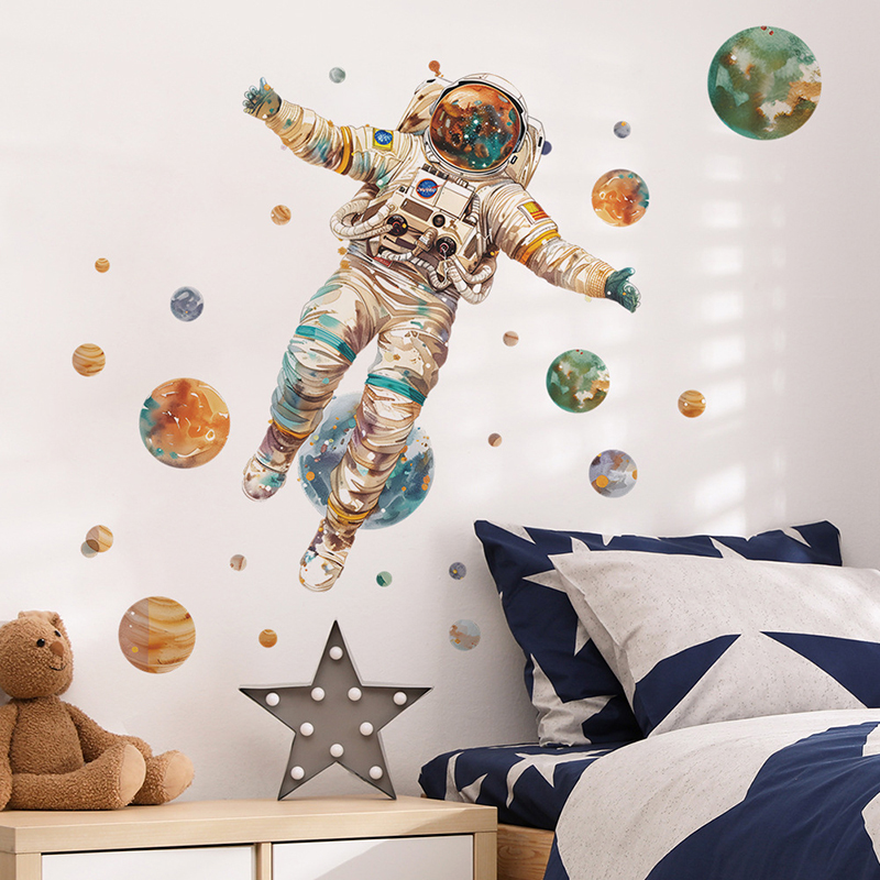Dessin animé rêve astronaute p - Home Cinema Wall avis et prix