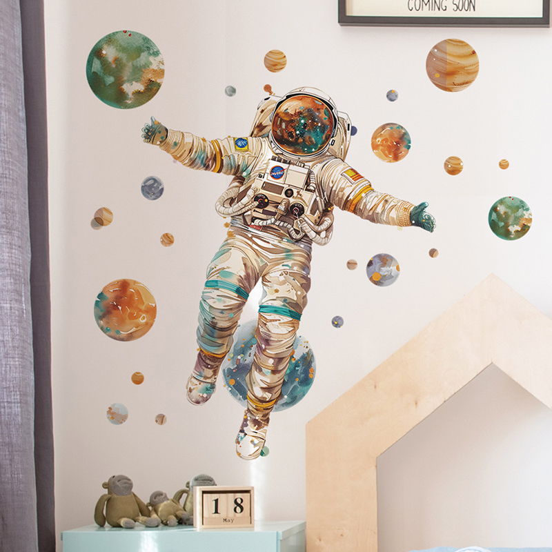 Dessin animé rêve astronaute p - Home Cinema Wall avis et prix