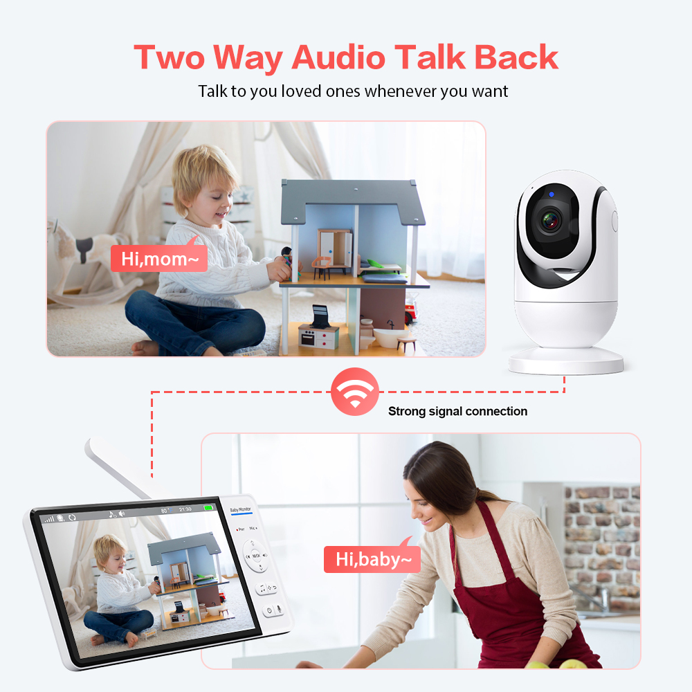 Moniteur vidéo pour bébé, 7 po - Home Cinema Wireless avis et prix
