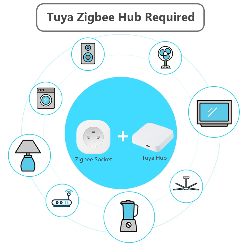 BORUIDAPLS Tuya Zigbee Smart S - Home Cinema Alexa avis et prix