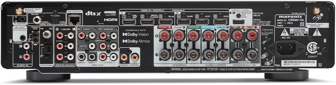 Récepteur Marantz Cinema 70S 7 - Home Cinema Heos avis et prix