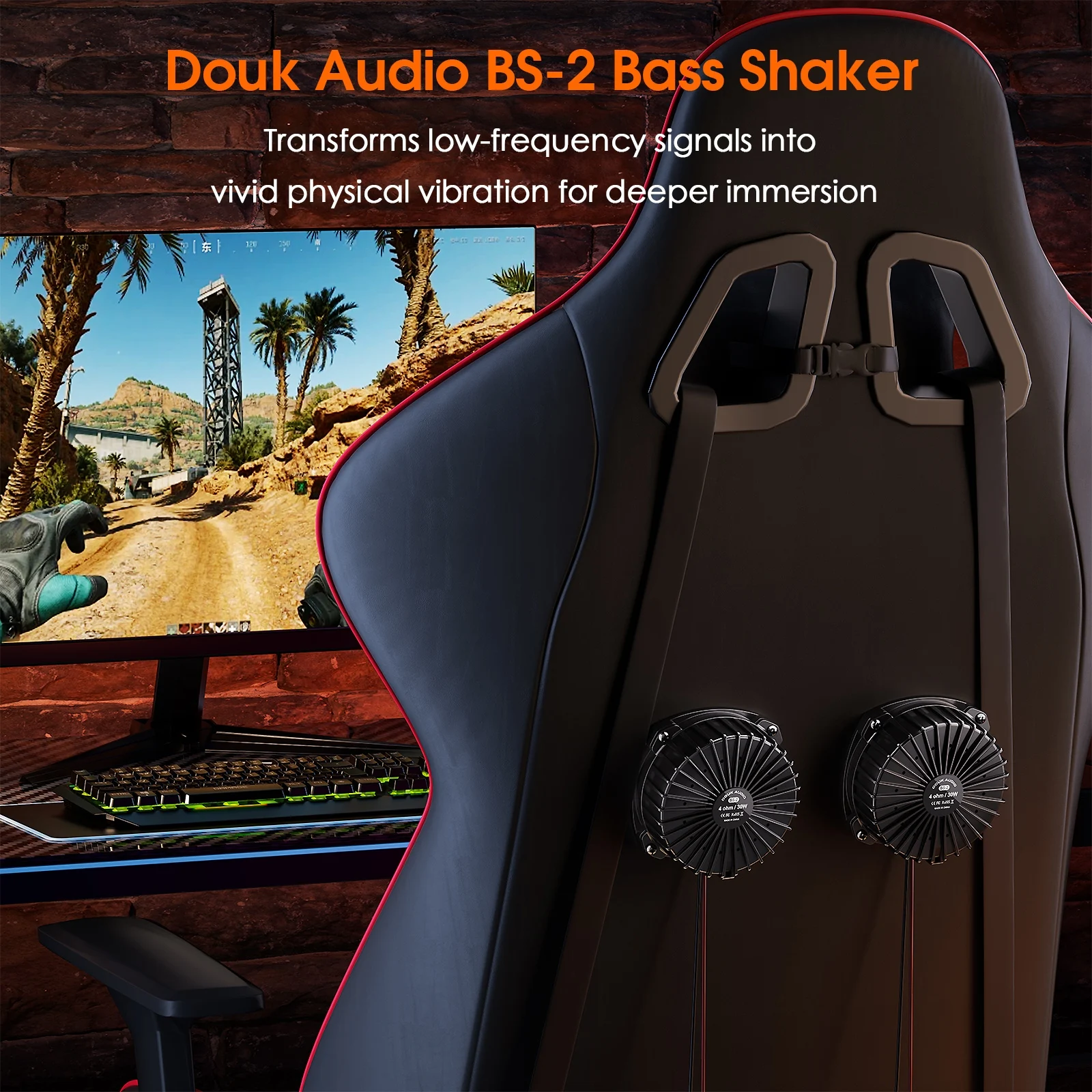 Douk Audio BS-2 30W 4Ω Bass Sh - Home Cinema Speakers avis et prix