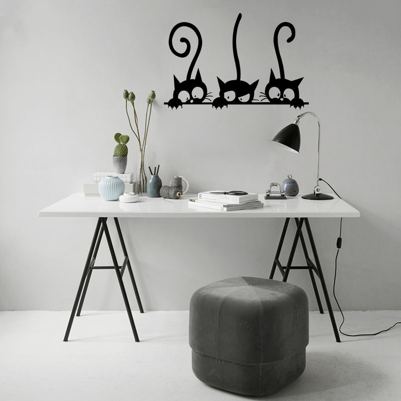 Autocollant mural avec trois c - Home Cinema Wall avis et prix