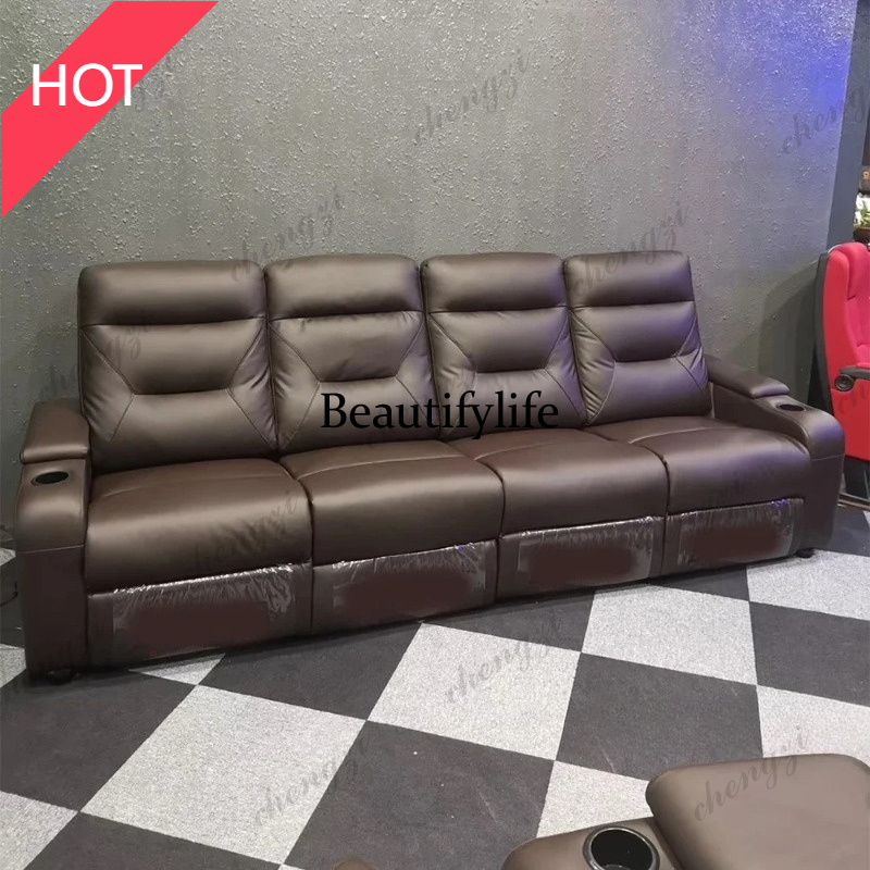 Ensemble de canapés en cuir A4 - Home Cinema Couch avis et prix