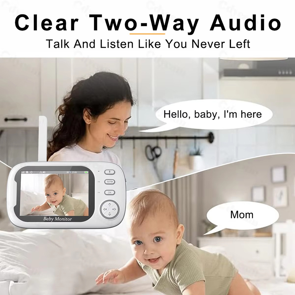 Moniteur bébé 3,5 pouces avec  - Home Cinema Wireless avis et prix