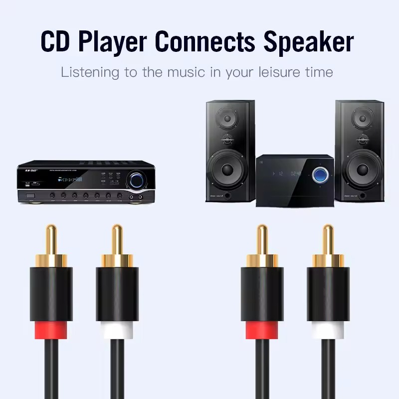 Câble RCA stéréo HIFI 2RCA ver - Home Cinema Heos avis et prix
