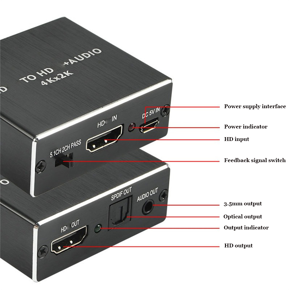 Extracteur Audio Compatible HD - Home Cinema Hdmi avis et prix