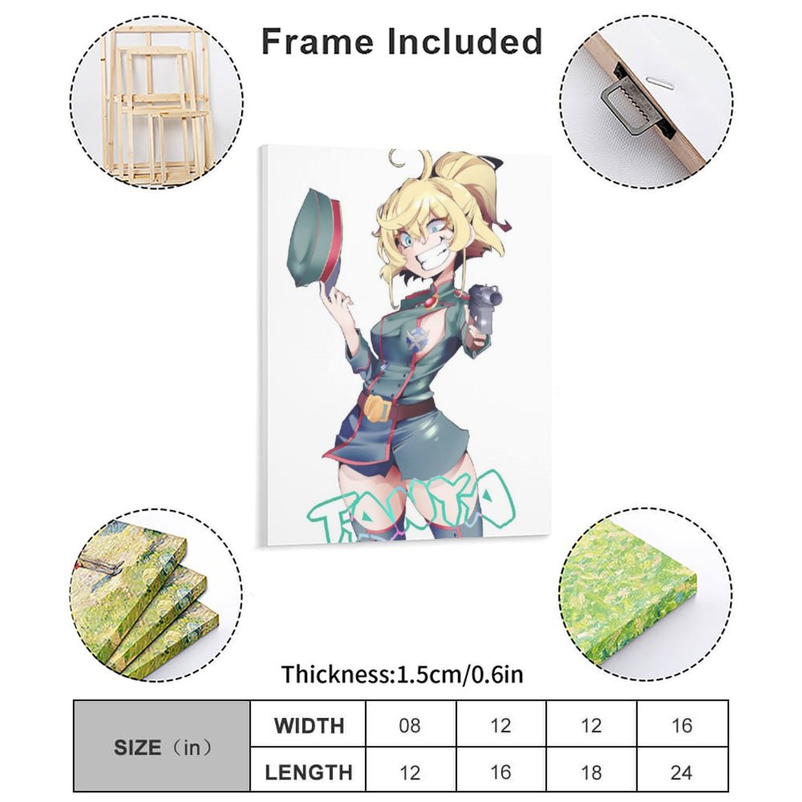 Saga de Tanya le mal affiche t - Home Cinema Wall avis et prix