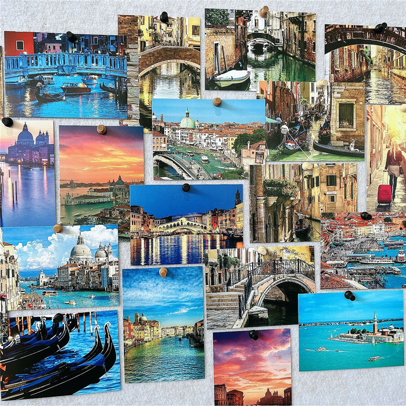 30 pièces 10x14cm voyage paysa - Home Cinema Wall avis et prix