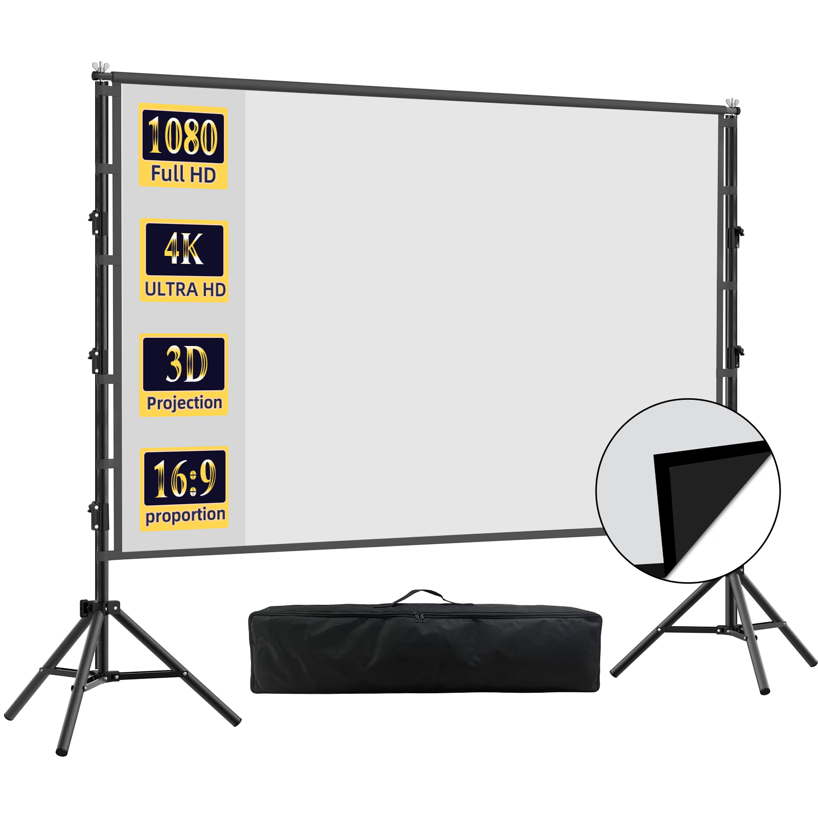 Écran de projection VEIDADZ av - Home Cinema Blanc avis et prix