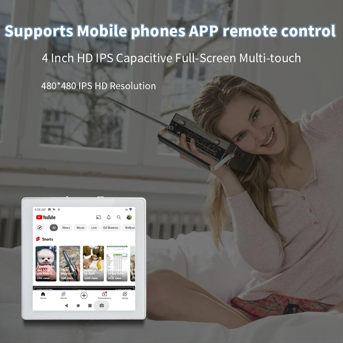 A72Z Mini 8 Ohm Système Androi - Home Cinema Blanc avis et prix