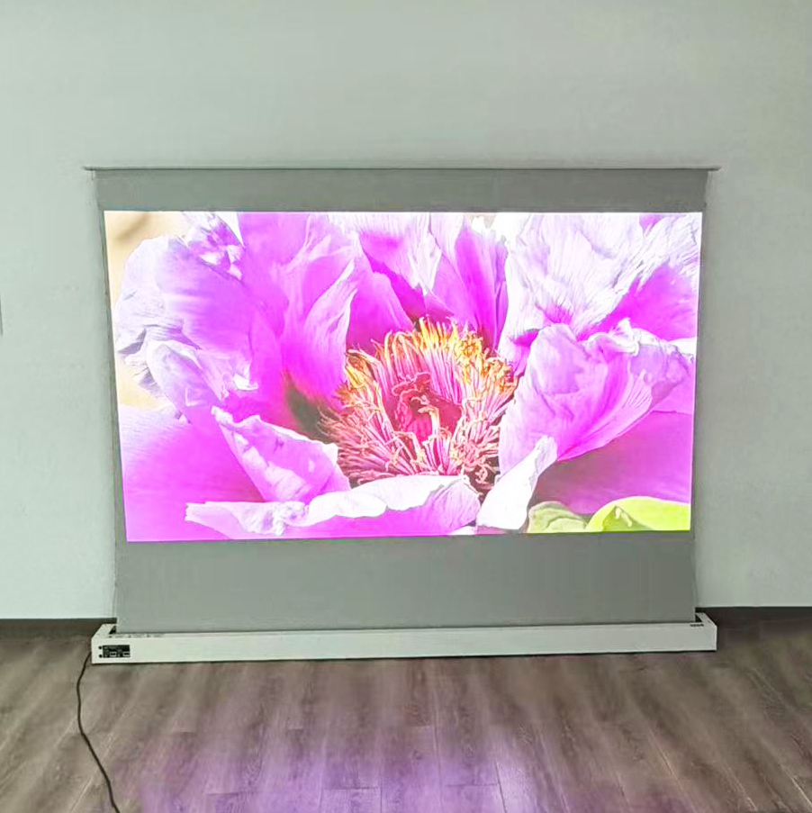 Écran de projection motorisé r - Home Cinema Blanc avis et prix