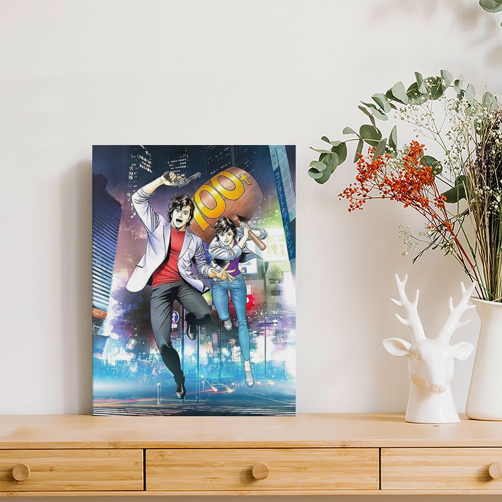 Ville chasseur Nicky Larson à  - Home Cinema Wall avis et prix